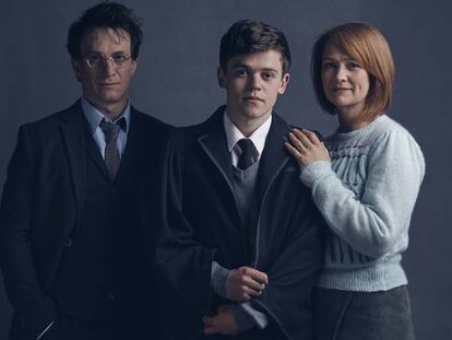 Harry Potter y su familia.