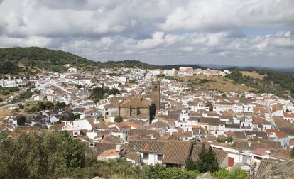 Vista general de de Cortegana.