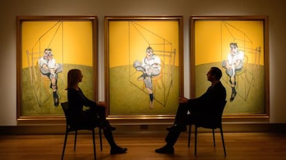 'Três estudos de Lucian Freud', de Francis Bacon.