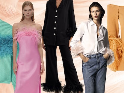 Las plumas, la tendencia que lo inunda todo este otoño