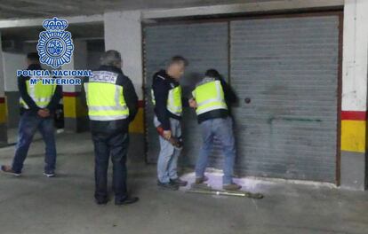 Operación policial en Ceuta. 