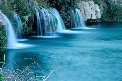 Cascadas en las Lagunas de Ruidera.