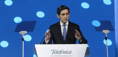 José María Álvarez-Pallete, presidente de Telefónica.