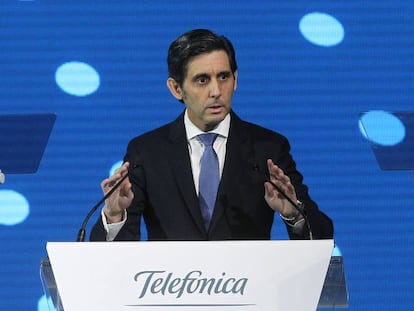 José María Álvarez-Pallete, presidente de Telefónica.