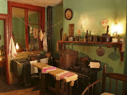 El Tenement Museum, una casa de 1863 por la que pasaron hasta 7.000 trabajadores extranjeros. 