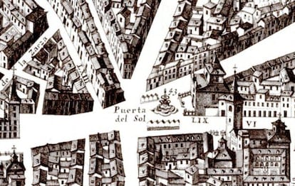 Plano de Teixeira, completado en 1656.