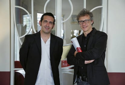 Pau Montagud y Nacho Navarro, directores del festival de cine DocsVal&egrave;ncia.