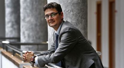 Francisco Mora, en una imagen tomada en la Universidad Politécnica de Valencia.