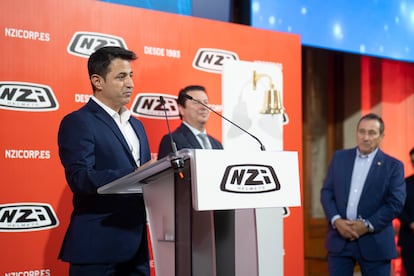 Nazario Ibáñez Ortín, CEO de NZI Helmets; Juan José Bernat, director general, y Nazario Ibáñez, su fundador.