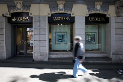 La casa de subastas Ansorena, en Madrid, el miércoles.