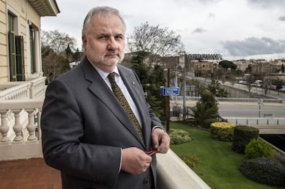 Josep Anton Planell, rector de la UOC, el passat 18 de març al campus de la seva universitat.