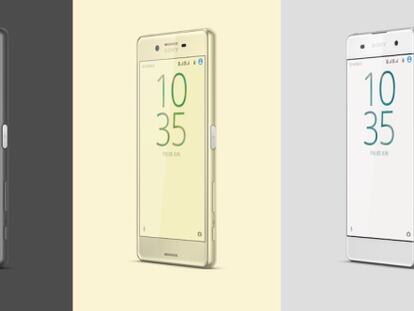 Sony Xperia X, Xperia XA y Xperia X Performance, nueva familia para la gama media "premium"