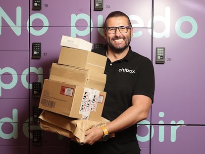 David Bernabeu, consejero delegado de Citibox, en sus oficinas de Madrid.