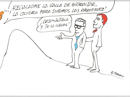 Peridis: la valla de Gibraltar