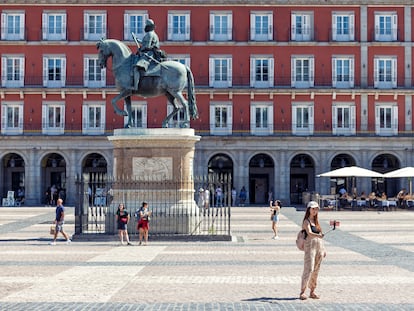 Plaza Mayor, en Madrid.