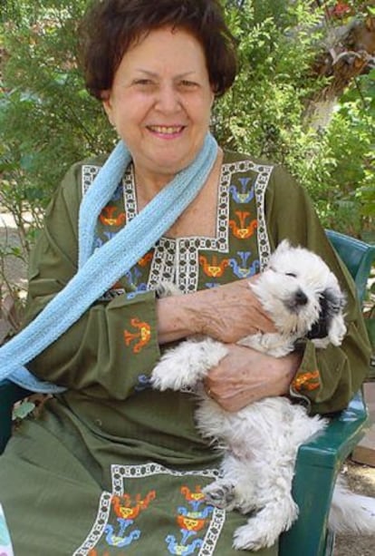 Carmen Weinstein, líder de la comunidad judía de Egipto.