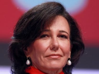 Ana Bot&iacute;n, presidenta de Banco Santander