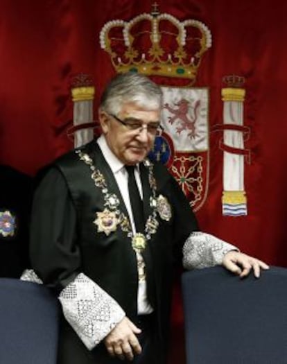 El presidente del Consejo General de Poder Judicial (CGPJ), Gonzalo Moliner.