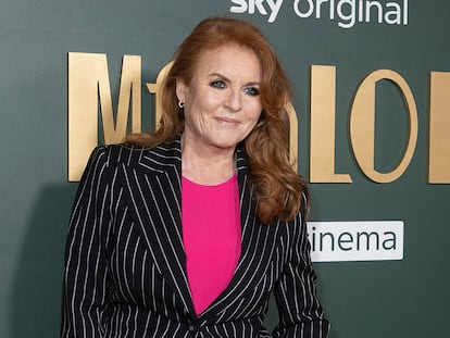 Sarah Ferguson en el estreno de 'Marlowe' en Vue West End, el 16 de marzo de 2023 en Londres.