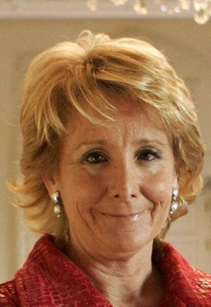 Esperanza Aguirre.