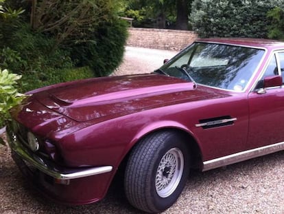 Aston Martin V8 Vantage Spec de 1975.