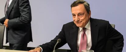 El presidente del Banco Central Europeo (BCE), Mario Draghi