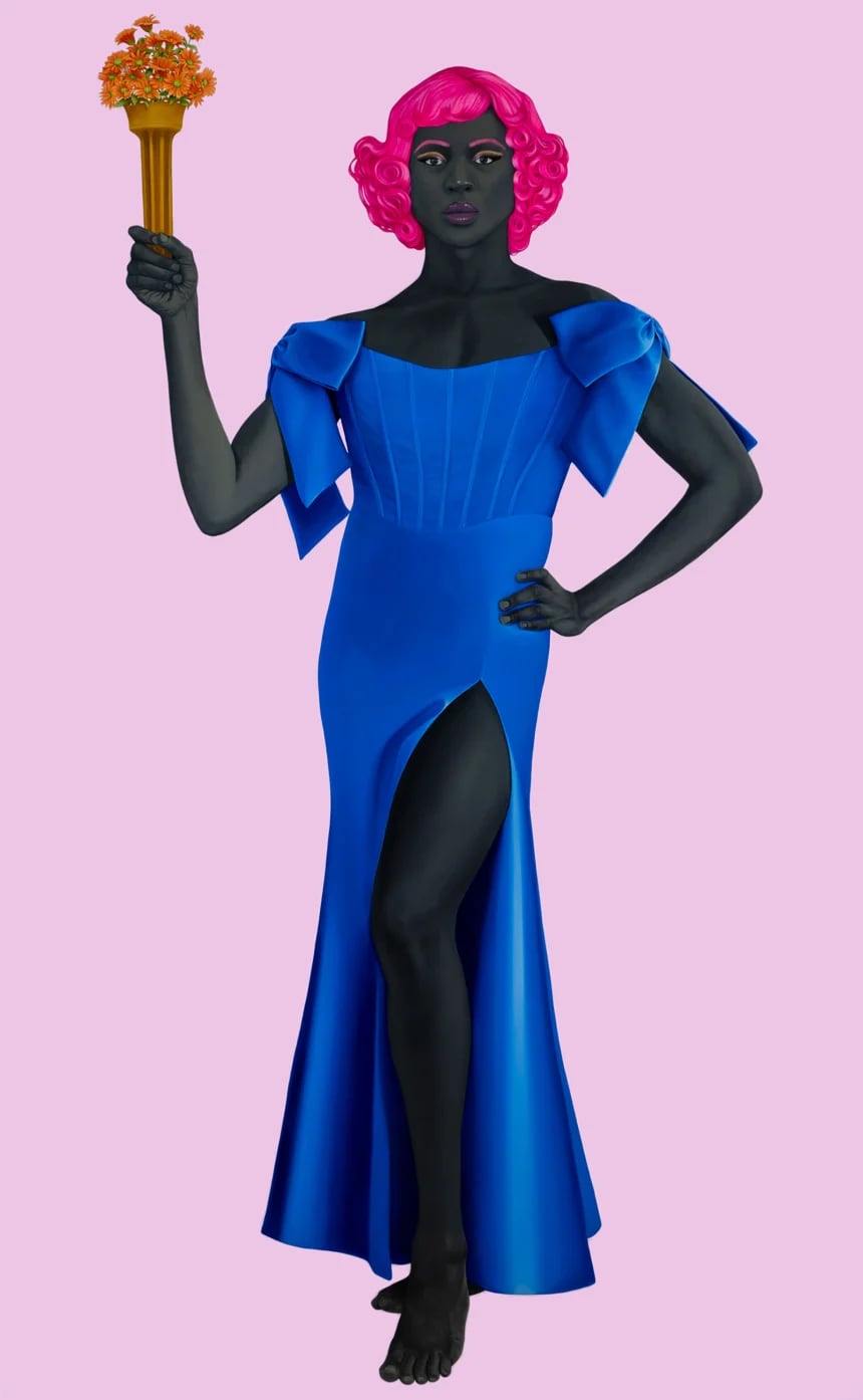 El cuadro 'Trans Forming Liberty' (2024), de Amy Sherald.