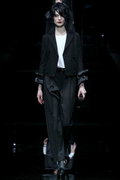 Emporio Armani desfile otono invierno 2015