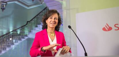 Ana Botín, presidenta del Banco Santander