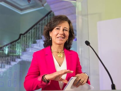 Ana Botín, presidenta del Banco Santander