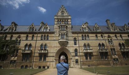 El histórico edificio de Christ Church, en la Universidad de Oxford. 