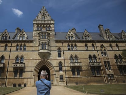 El histórico edificio de Christ Church, en la Universidad de Oxford. 