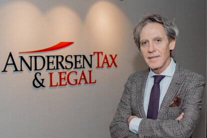 Javier Matas, senior partner de Andersen Tax&Legal, en una foto de archivo. 