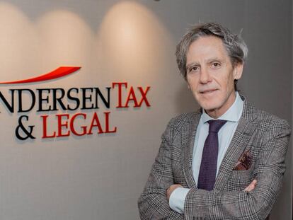 Javier Matas, senior partner de Andersen Tax&Legal, en una foto de archivo. 