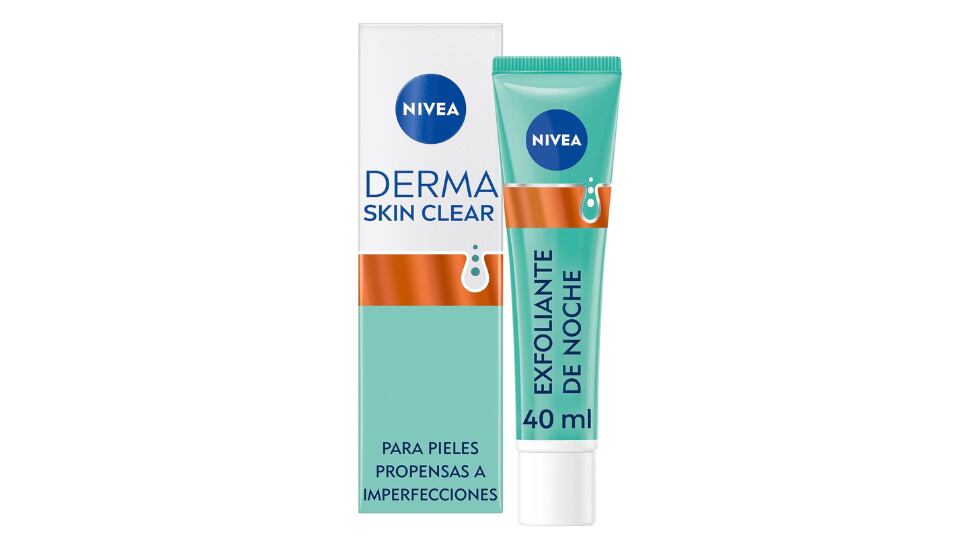 Derma Skin Clear exfoliante de noche, de Nivea.
