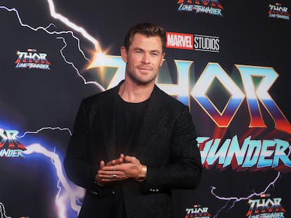 Chris Hemsworth en el estreno en Sídney de 'Thor: Love And Thunder' , el 27 de junio de 2022.