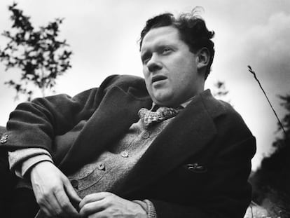 El poeta gal&eacute;s Dylan Thomas, en una imagen de 1946.