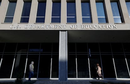 El edificio del Departamento de Educación, en Washington, el 4 de febrero de 2025.