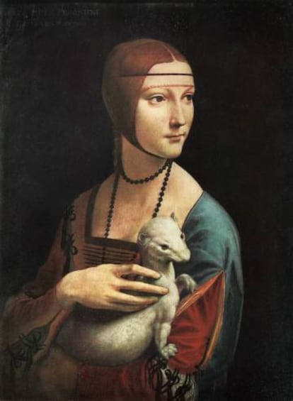 &#039;La dama del armi&ntilde;o&#039;, de Da Vinci. 