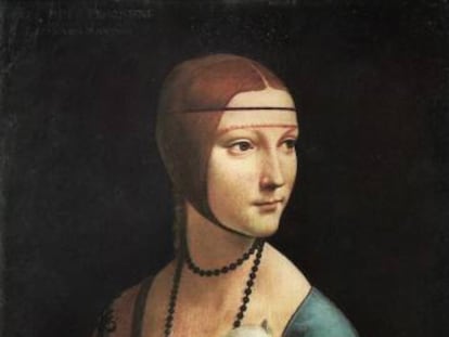&#039;La dama del armi&ntilde;o&#039;, de Da Vinci. 