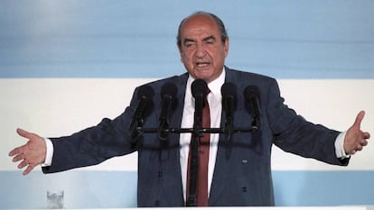 Konstantinos Mitsotakis, en 1993.