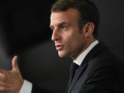 El presidente francés, Emmanuel Macron.