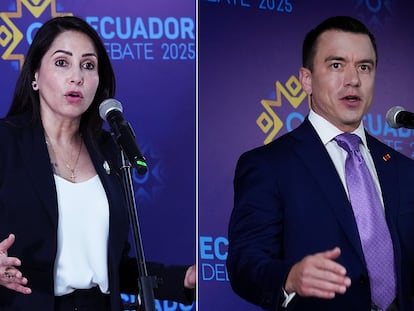 Luisa González, Daniel Noboa