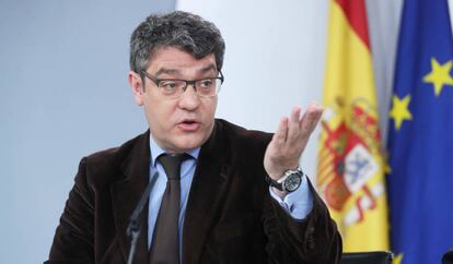 El ministro de Energ&iacute;a &Aacute;lvaro Nadal el pasado viernes 