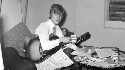 El cantante y compositor David Bowie en una imagen circa 1966, en Londres.