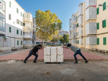 Una de las obras incluidas en 'Not Today', de Teresa Margolles.