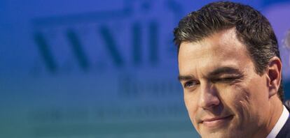 El secretario general del PSOE, Pedro Sánchez.