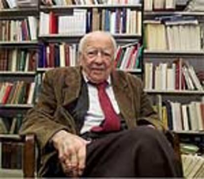 Hans-Georg Gadamer (1900-2002), considerado por Anthony Padgen como uno de los críticos de la Ilustración. 	AP