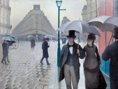 'Paris Street; Rainy Day', de Caillebotte.