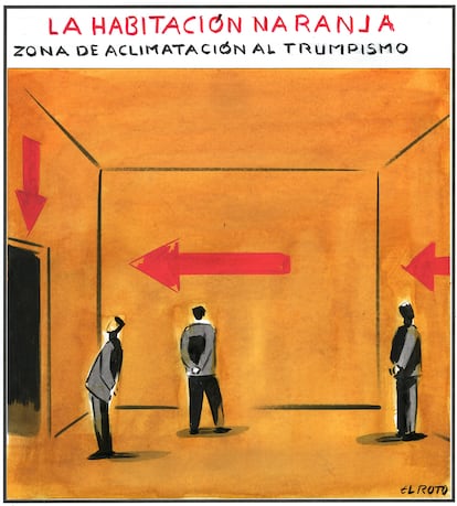 Viñeta de El Roto del 19 de marzo de 2025.